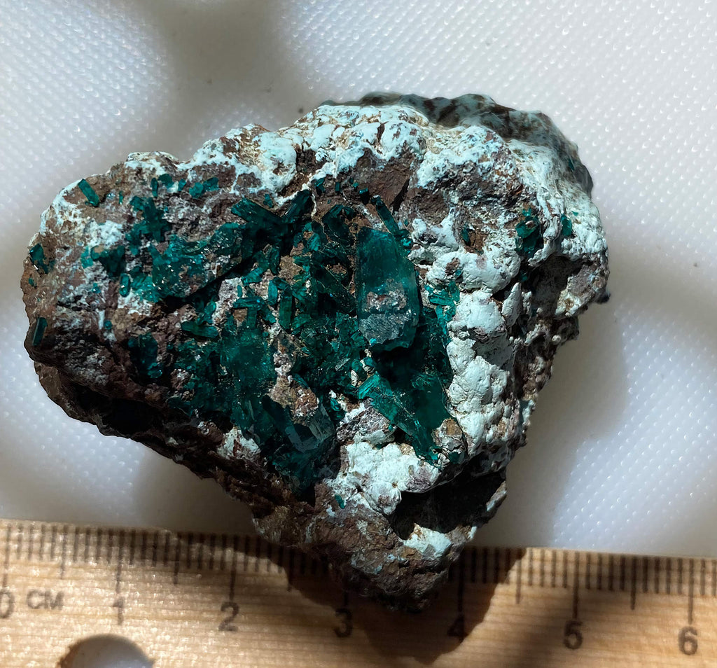 Emerald green Dioptase - Leura Jewels