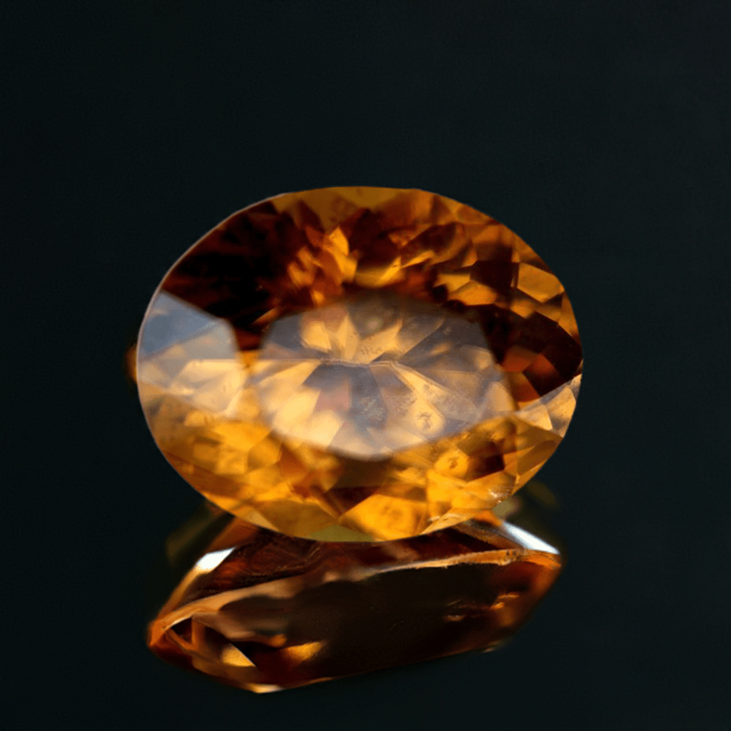 Natural golden yellow zircon - Leura Jewels