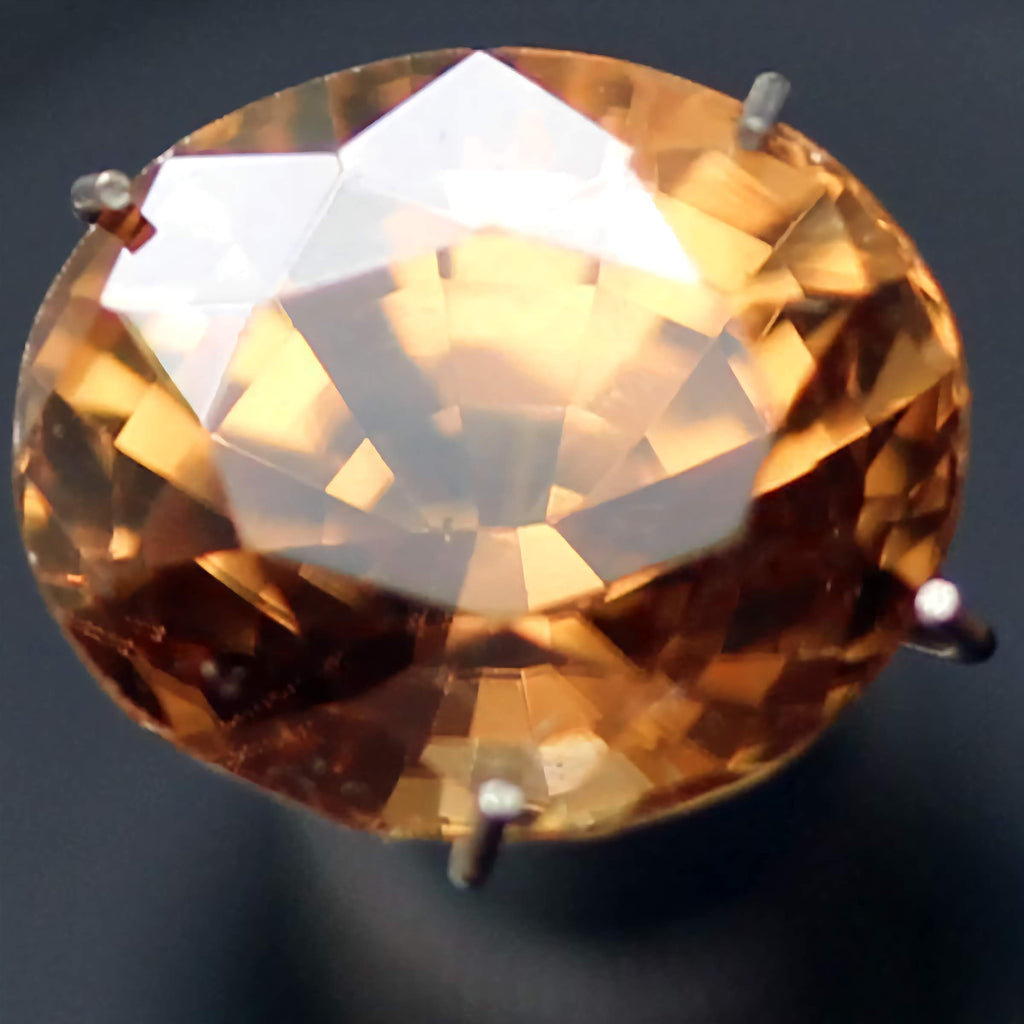 Natural golden yellow zircon - Leura Jewels