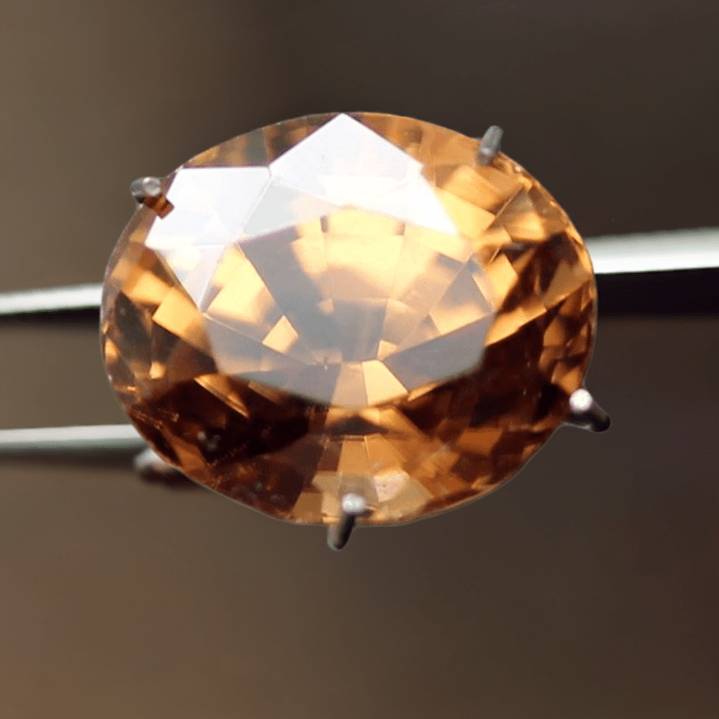 Natural golden yellow zircon - Leura Jewels