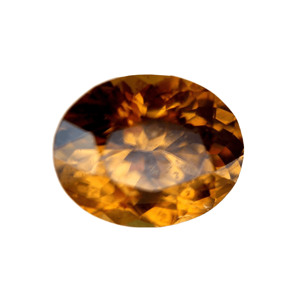 Natural golden yellow zircon - Leura Jewels