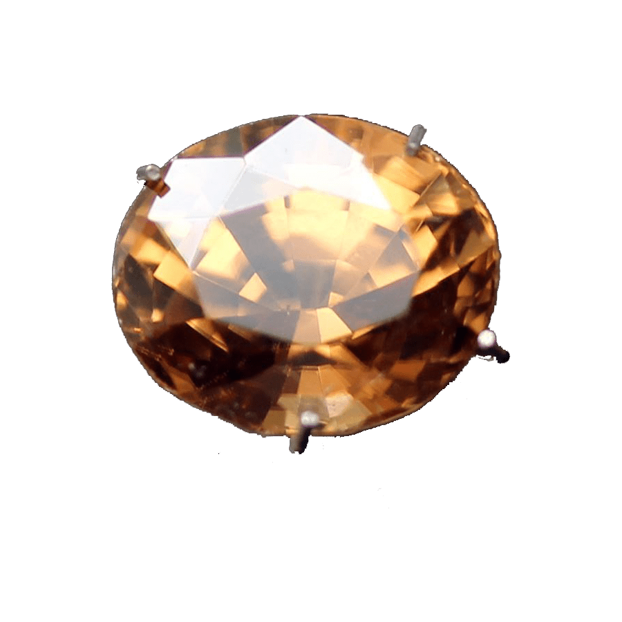 Natural golden yellow zircon - Leura Jewels