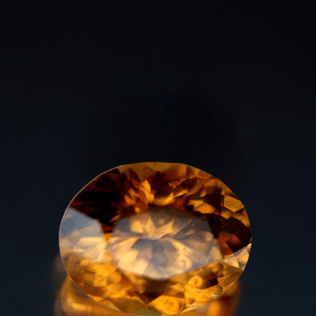 Natural golden yellow zircon - Leura Jewels
