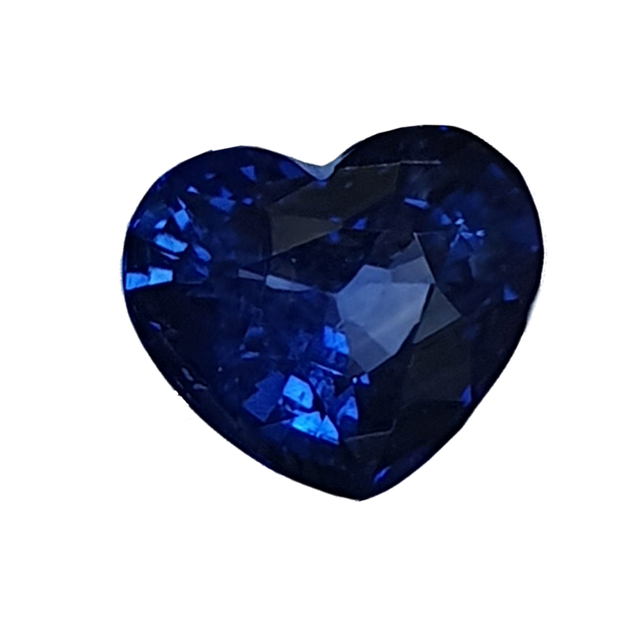 Blue Sapphire - Heart Shape